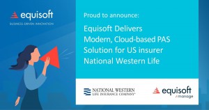 Designed for quick and easy transformations, Equisoft/manage is a turnkey cloud-hosted (SaaS) solution using well-established, production-ready digital business processes to enable quick and easy transformations. (CNW Group/Equisoft)