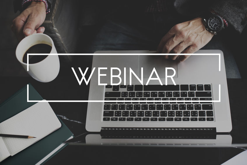 Webinar E-business Browsing Connection Laptop Concept
