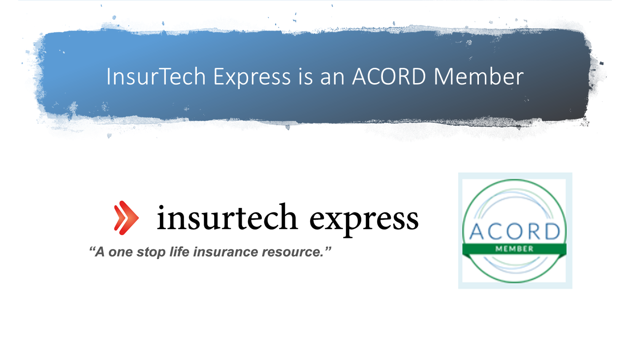 InsurTech Express is an ACORD Member