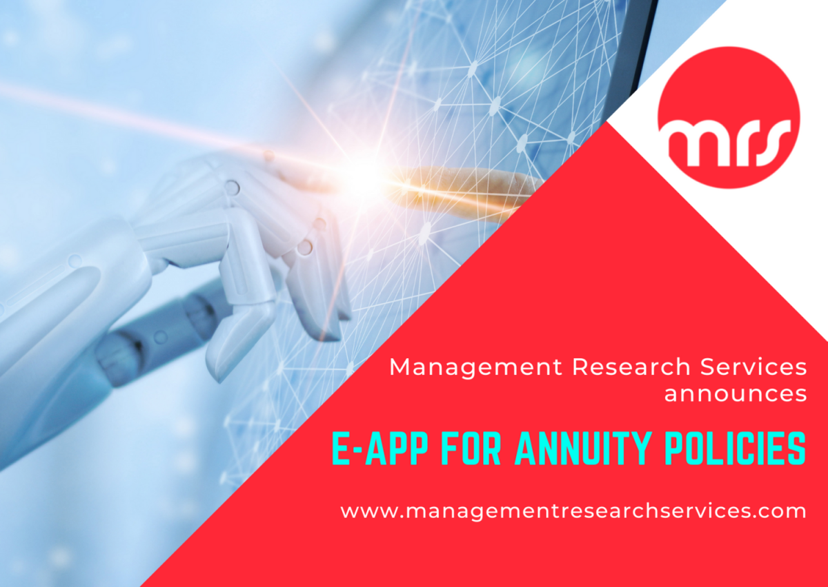 Management Research Services Announces e-App For Annuity Policies