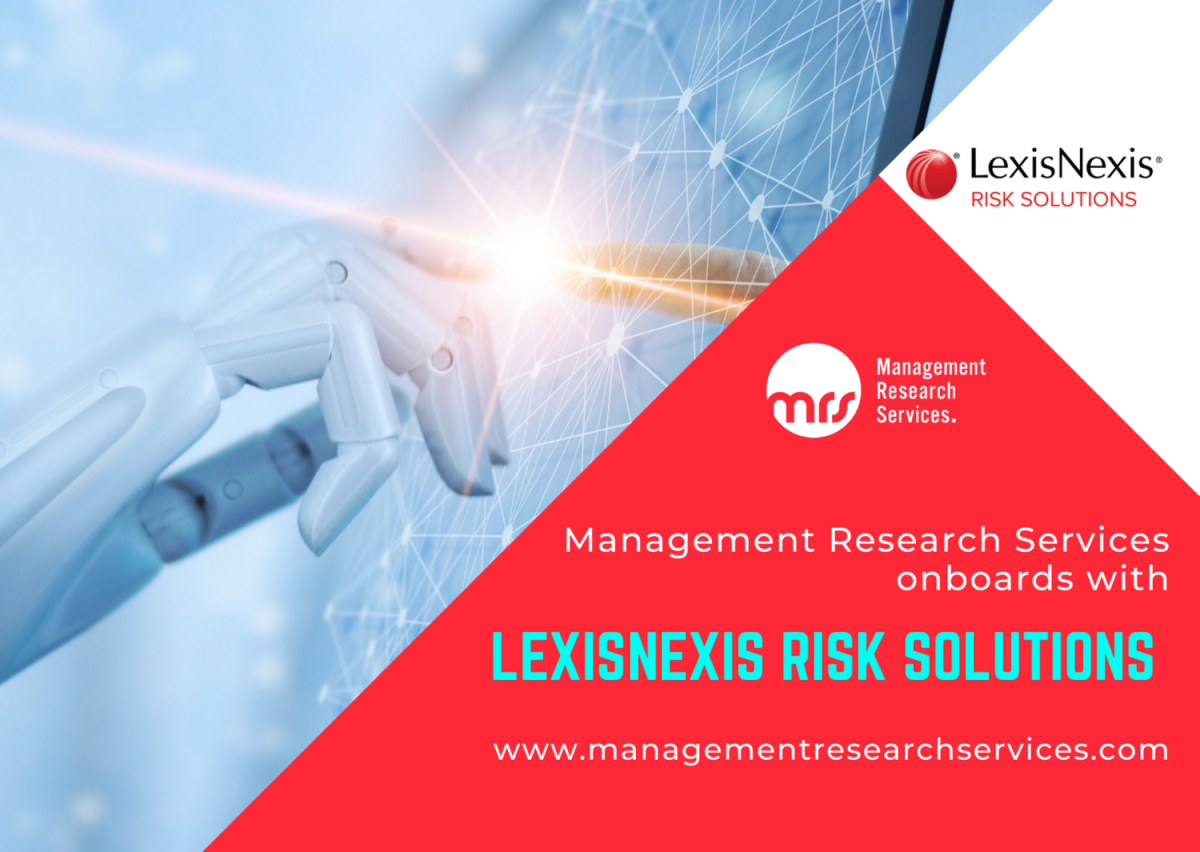 Management Research Services Onboards with Lexis NexisRisk Solutions!