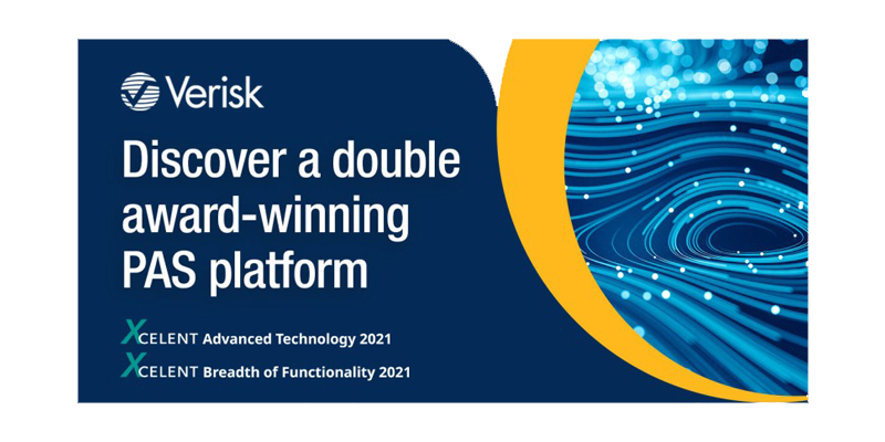 Verisk’s FAST Wins Two Celent XCelent Awards for Advanced Technology, Versatility in Life and Annuity Administration