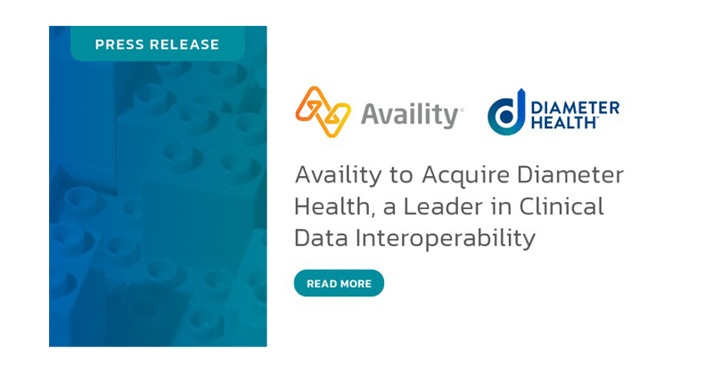 Availity to Acquire Diameter Health, a Leader in Clinical Data Interoperability