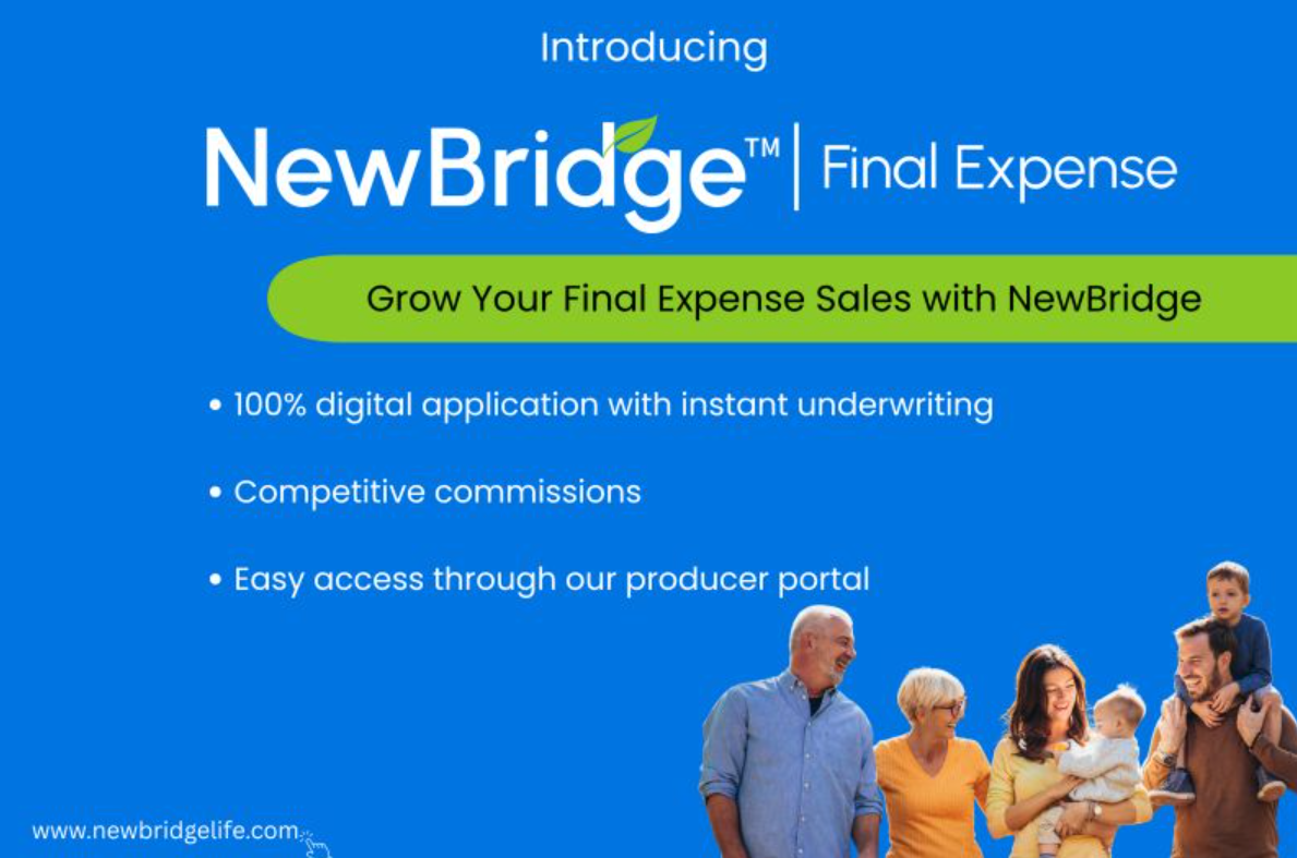 Afficiency and Continental General Introduce NewBridge Final Expense: A Digital-First Solution for Life Insurance Distribution