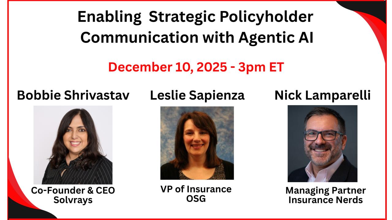 Virtual Policyholder Enabling Strategic Policyholder Communication with Agentic AI Event by ...