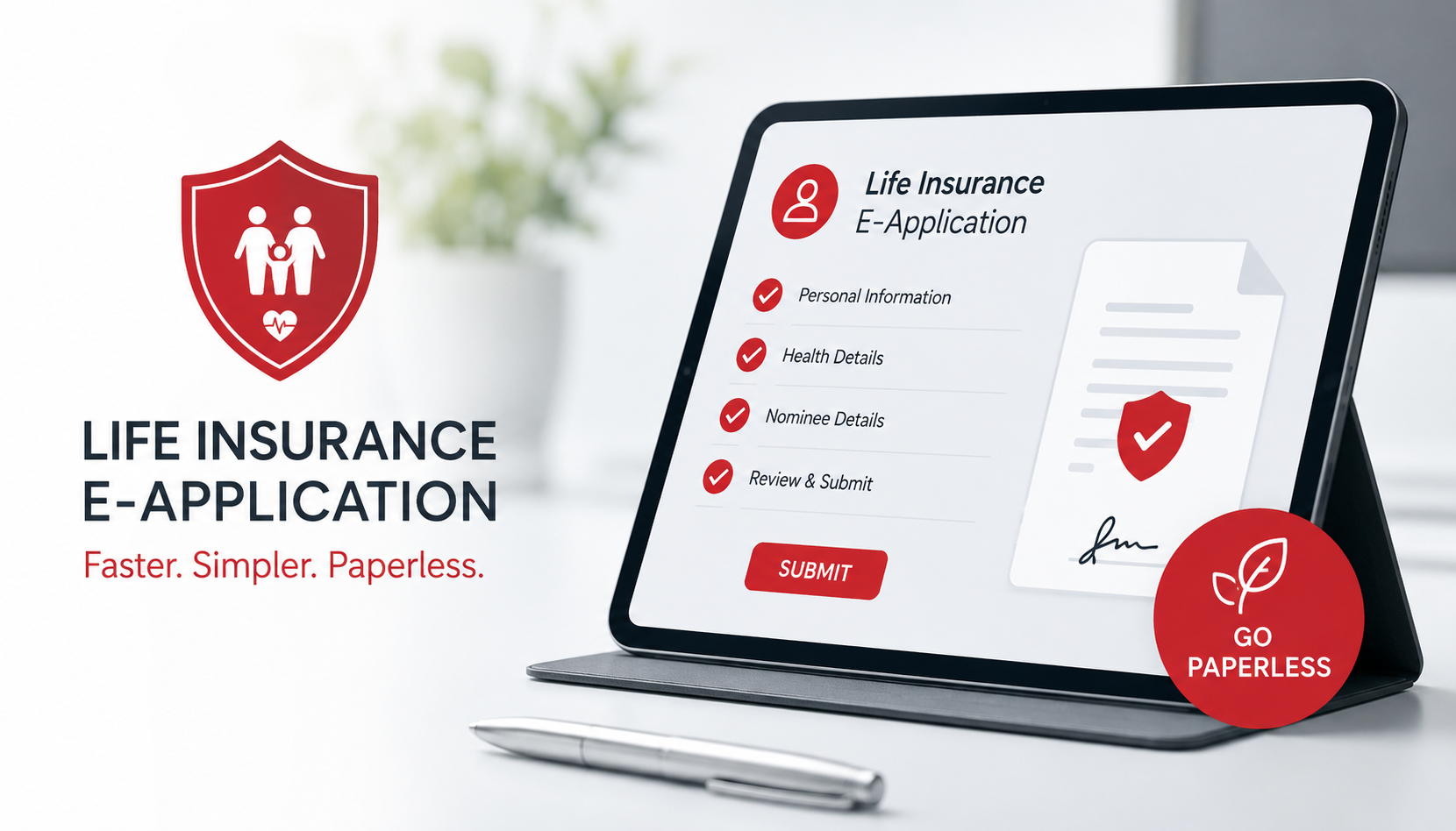 Life Insurance E-Application: How Going Paperless Speeds Up New Business